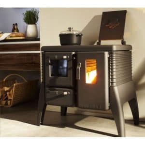 Poele avec four Iron Dog 06