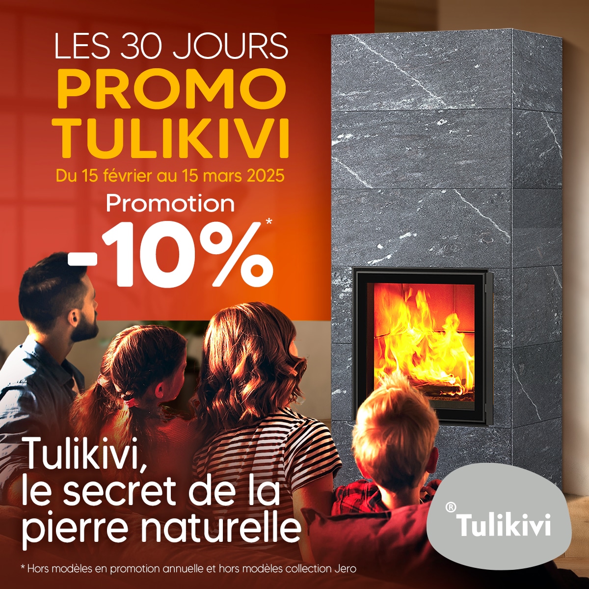 Les 30 jours promo Tulikivi
